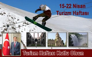 Vali Altıparmak'tan turizm haftası mesajı