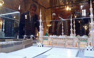 Mescid-i Aksa Maketi Ulu Camii'de Sergileniyor