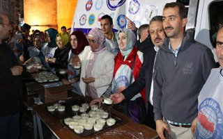 Memur Sen Şehitler Hayrına Sütlaç Dağıttı