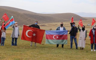 Uçurtma Şenliği’nde Azerbaycan’a destek