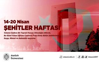 Rektör Çomaklı’dan Şehitler Haftası mesajı