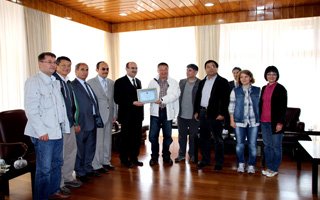 Çinli bilim adamları Erzurum'da 