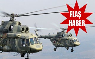 Türk jetleri Suriye helikopterini vurdu