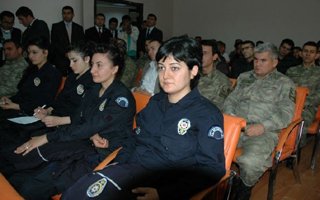 Erzurum'da Polis ve Jandarmaya öfke eğitimi