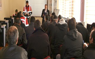 Okul Servisi sürücülerine eğitim semineri