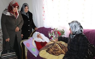 Erzurum'un en yaşlı kadını Sultan nine