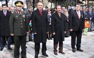 Çanakkale şehitleri Erzurum'da da anıldı