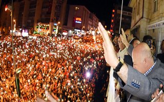 Erzurumlular Demokrasi Nöbeti Tuttu