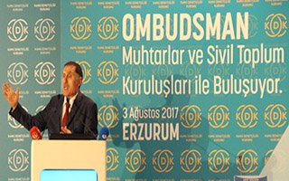 Ombudsman Erzurumlularla buluştu