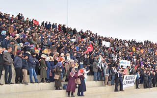 Doğu'da, Trump'ın Kudüs kararına tepkiler...