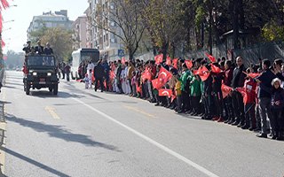 Erzurum'da Cumhuriyet coşkusu