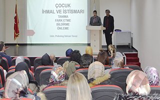 ‘Çocuk İhmal ve İstismarını Önleme' semineri 