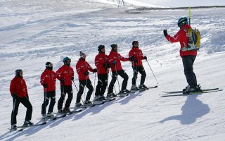 Palandöken’de korsan kayak öğreticiliğine son