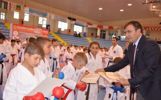 Karate şöleni başladı