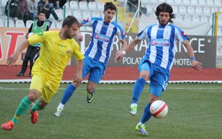 Mavi Beyazlılar Çıksalınspor'u 2-0 yendi 