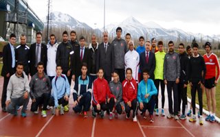 Atletizm Milli Takımı Erzurum'da kampta