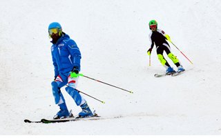 Sezonun ilk kayak yarışları