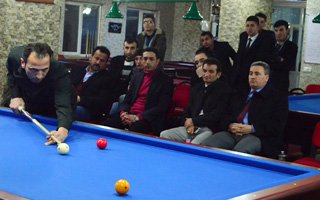 Bilardo'nun kalbi Erzurum'da attı