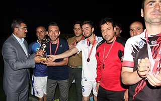 Erzurum'da kurumlar arası futbol turnuvası