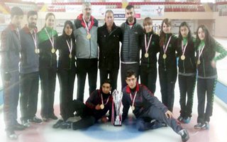 Narmanspor Curling'te Türkiye şampiyonu 