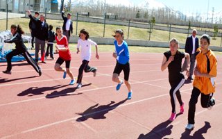 Okullar arası atletizm yarışları başladı