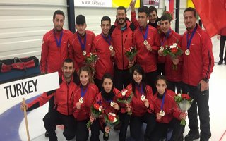 Curling'de çifte gurur yaşadık