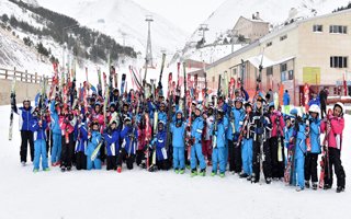 Büyükşehir'in Kış Spor Okulları Başladı