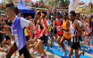 Erzurum'da Yarı Maraton Heyecanı Vardı