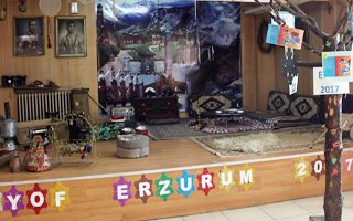 Geleceğin şampiyonları EYOF sokağı kurdu