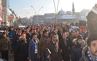 Dadaşlar MHK ve TFF’yi Protesto Etti