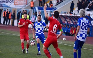 BB Erzurumspor 2 puan kaybetti 