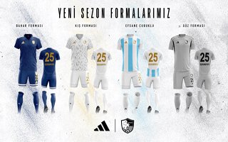 Erzurumspor'un yeni sezon formaları beğenilmedi