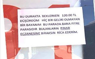 İlanı okuyan Eczaneye para bırakıyor!