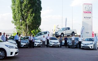 Yeni Toyota Corolla'nın şanslı sahipleri!