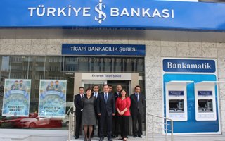 İş Bankası Erzurum'da ilk şubesini açtı