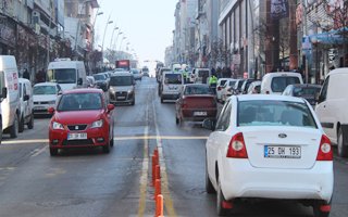 Erzurum'da araç sayısı 5 yılda yüzde 34 arttı
