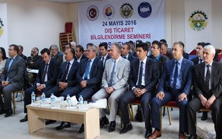 Dış ticaret bilgelendirme semineri düzenlendi