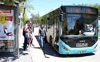 Erzurum’da bayramda ulaşım ücretsiz olacak 