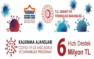 KUDAKA'dan 6 milyon TL devlet desteği