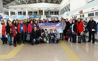 Erzurum'da Görevli Öğretmenler Avrupa'ya Uçtu