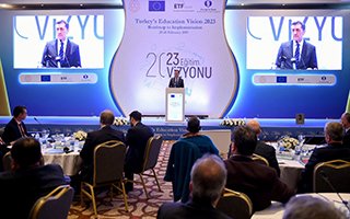 Çomaklı 2023 Eğitim Vizyonu Çalıştayına katıldı 