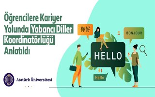 Kariyer yolunda yabancı diller koordinatörlüğü