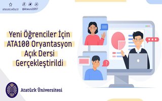 Yeni Öğrenciler için Ata 100 oryantasyon dersi