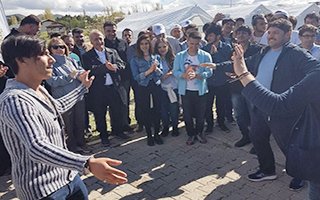 Üniversitede 1. Uluslararası Öğrenci Şöleni