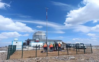 En yüksek rakımlı gözlem istasyonu Erzurum'da kuruldu