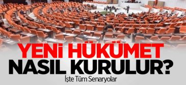 Yeni Hükümet Nasıl Kurulur? İşte Senaryolar