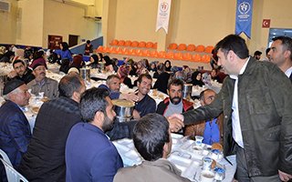 Çat’ta iftar programı büyük ilgi gördü 