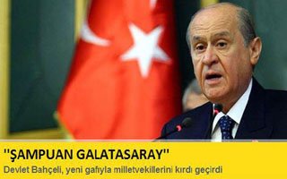 Bahçeli'den şampiyonluk gafı!