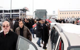 MHP Başkan Adaylarına coşkulu karşılama