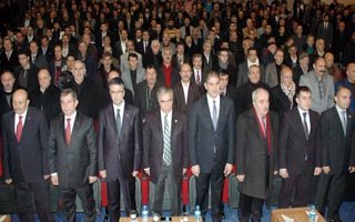 MHP Erzurum Adaylarına coşkulu tanıtım